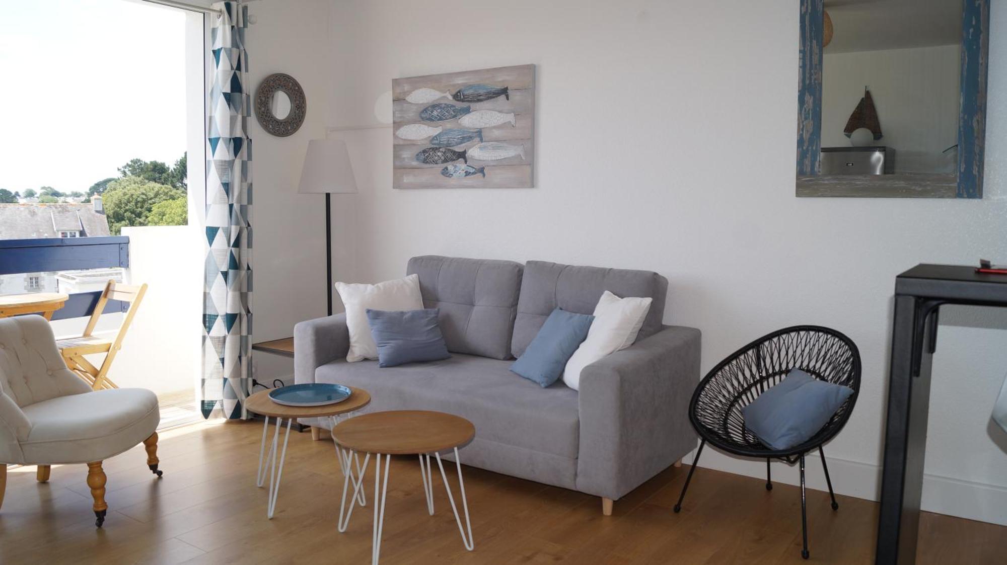 Appartement vue mer Bénodet Extérieur photo